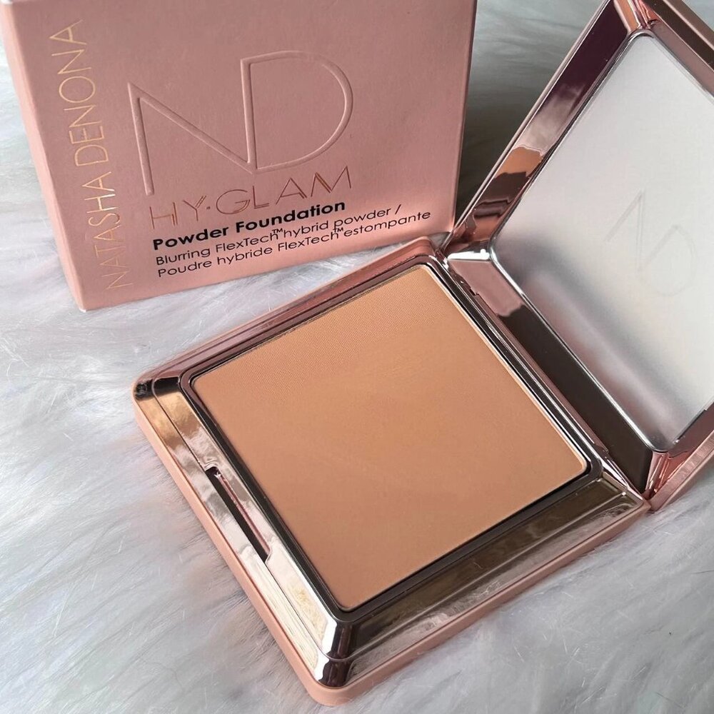 New Natasha Denona HYGLAM Powder Foundation~R6-R7~Full size 12.5g/0.44oz